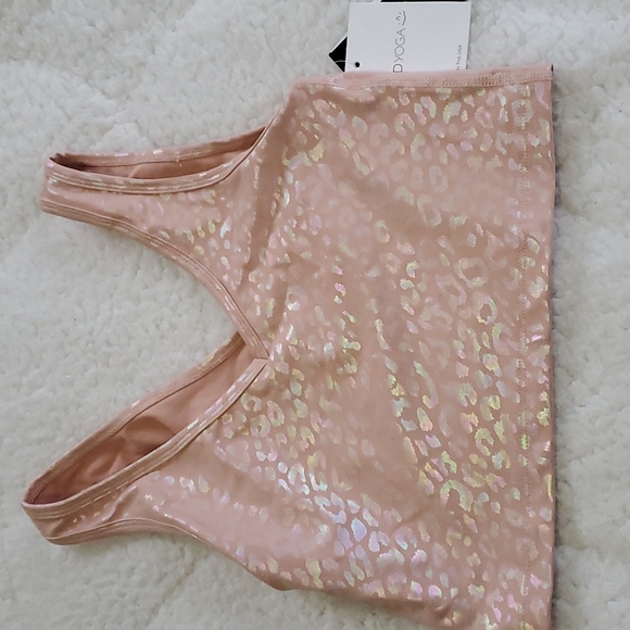 Beyond Yoga Pink Iridescent Crop Top - Picture 5 of 11